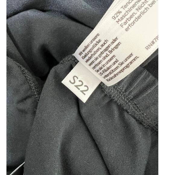 Eileen Fisher Black Stretch Tencel Ankle Leggings size Small - Picture 10 of 12